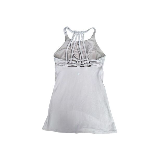 Lululemon Slide With Me Tank *Light Support For B/C Cup Porcelain Pink Size 4 - Picture 3 of 13